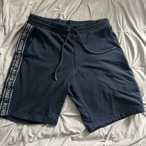 Mens Michael Kors Sweatshorts - Blue - Medium